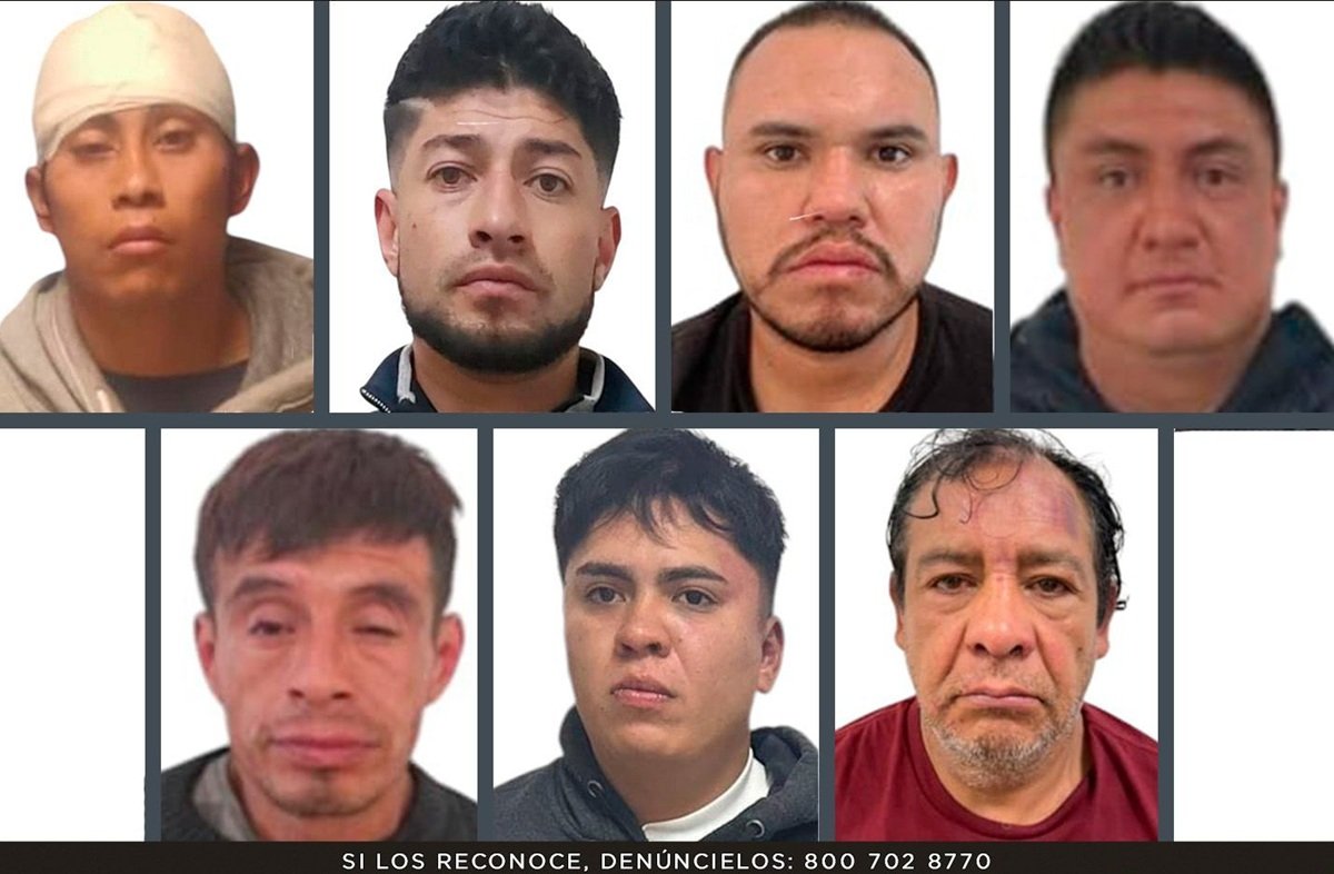 Siete individuos reciben sentencias de condena por robos de vehículo y robo en medios de transporte público