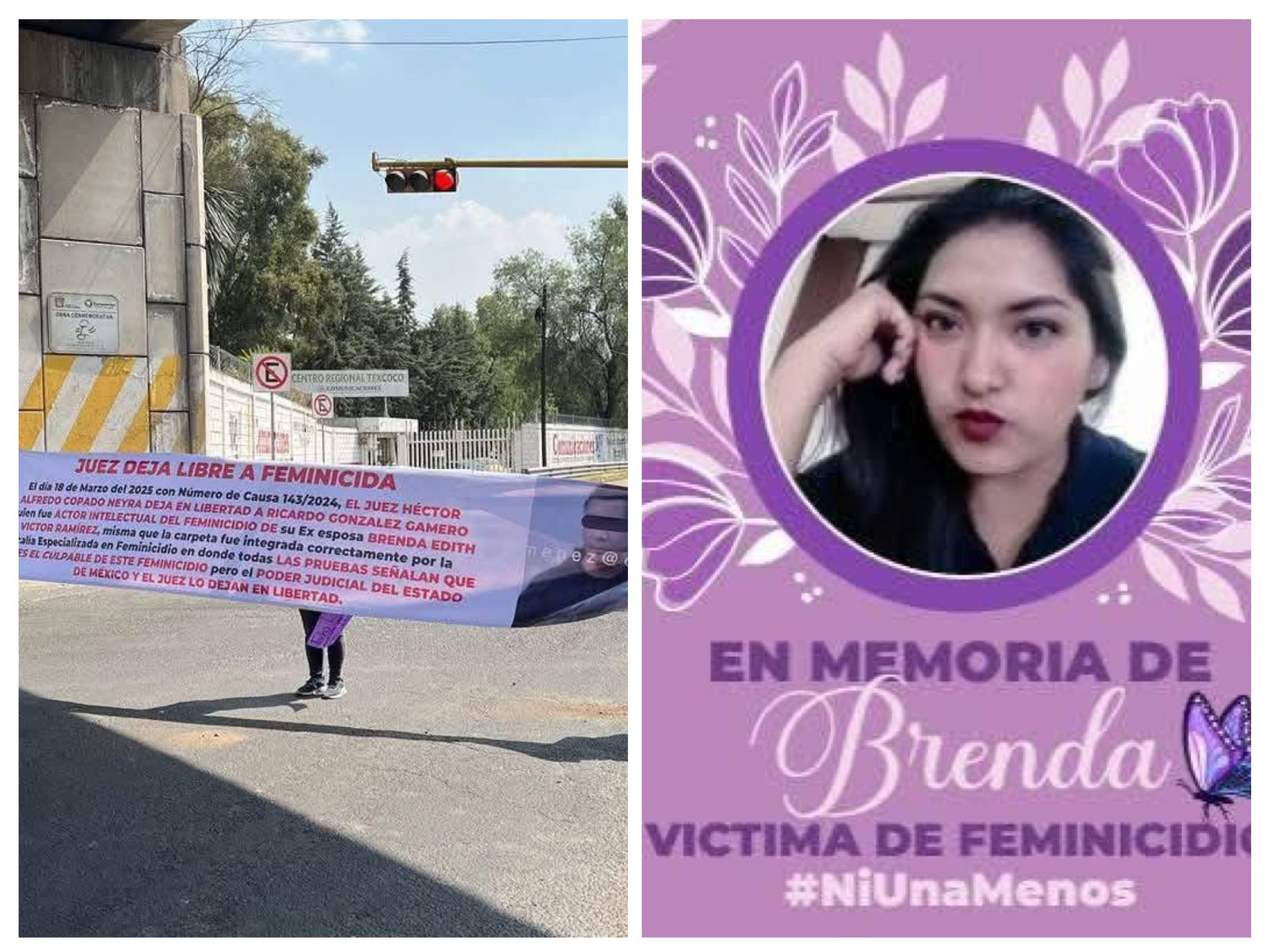 Indignación en Texcoco: liberan a presunto feminicida de Brenda