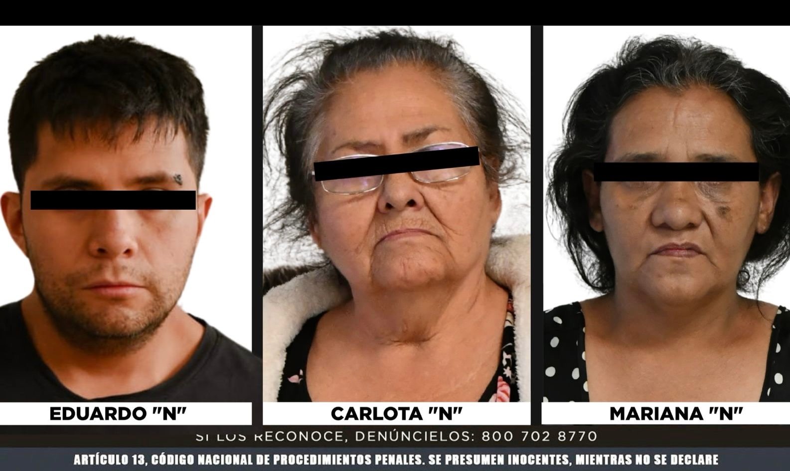 Doña Carlota y sus cómplices ya están en el reclusorio de Chalco