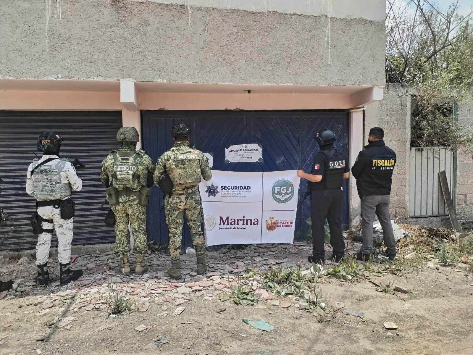 En tres días, recuperan 37 viviendas despojadas en el Edomex