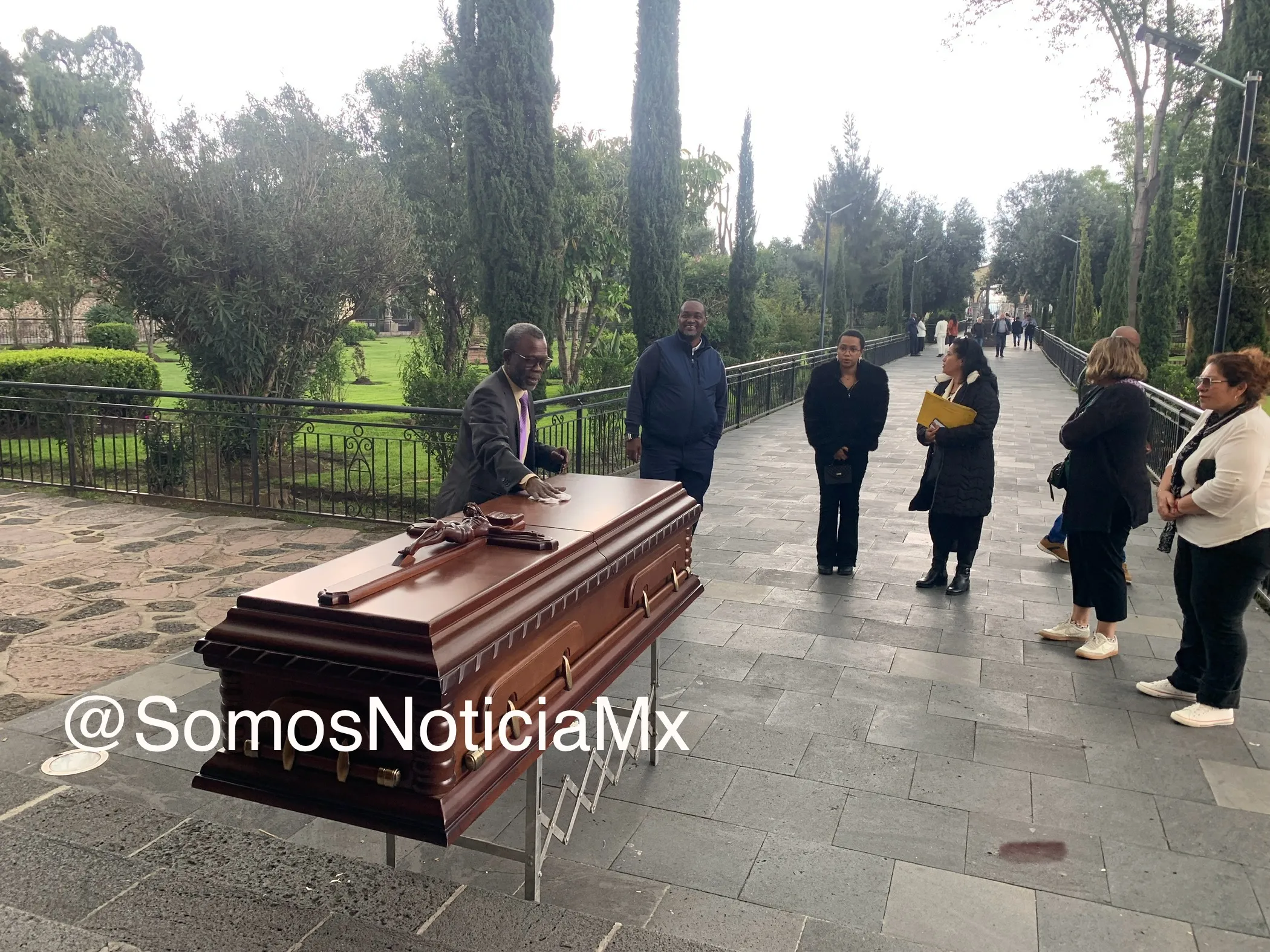 Despiden en Tecámac al activista haitiano Wilner Metelus