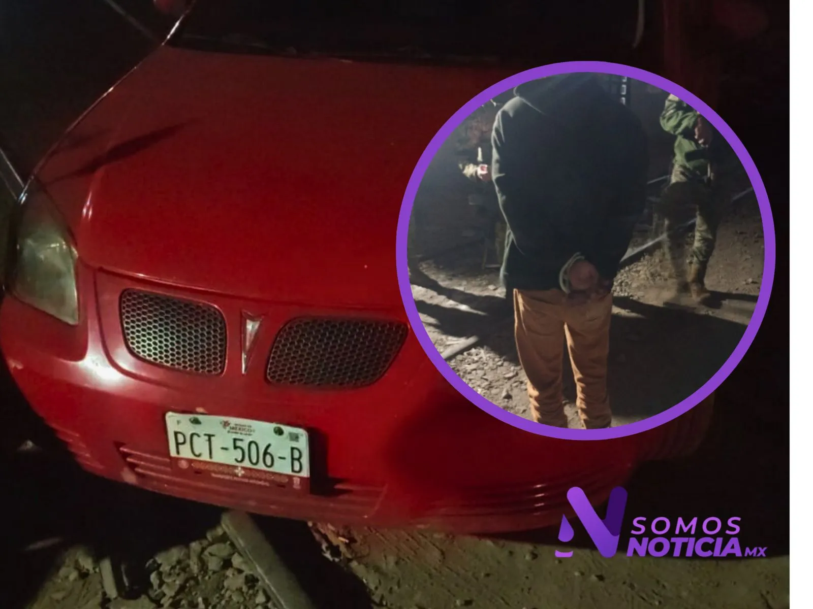 Patrullaje oportuno frustra secuestro y robo de conductor de Didi en Ecatepec