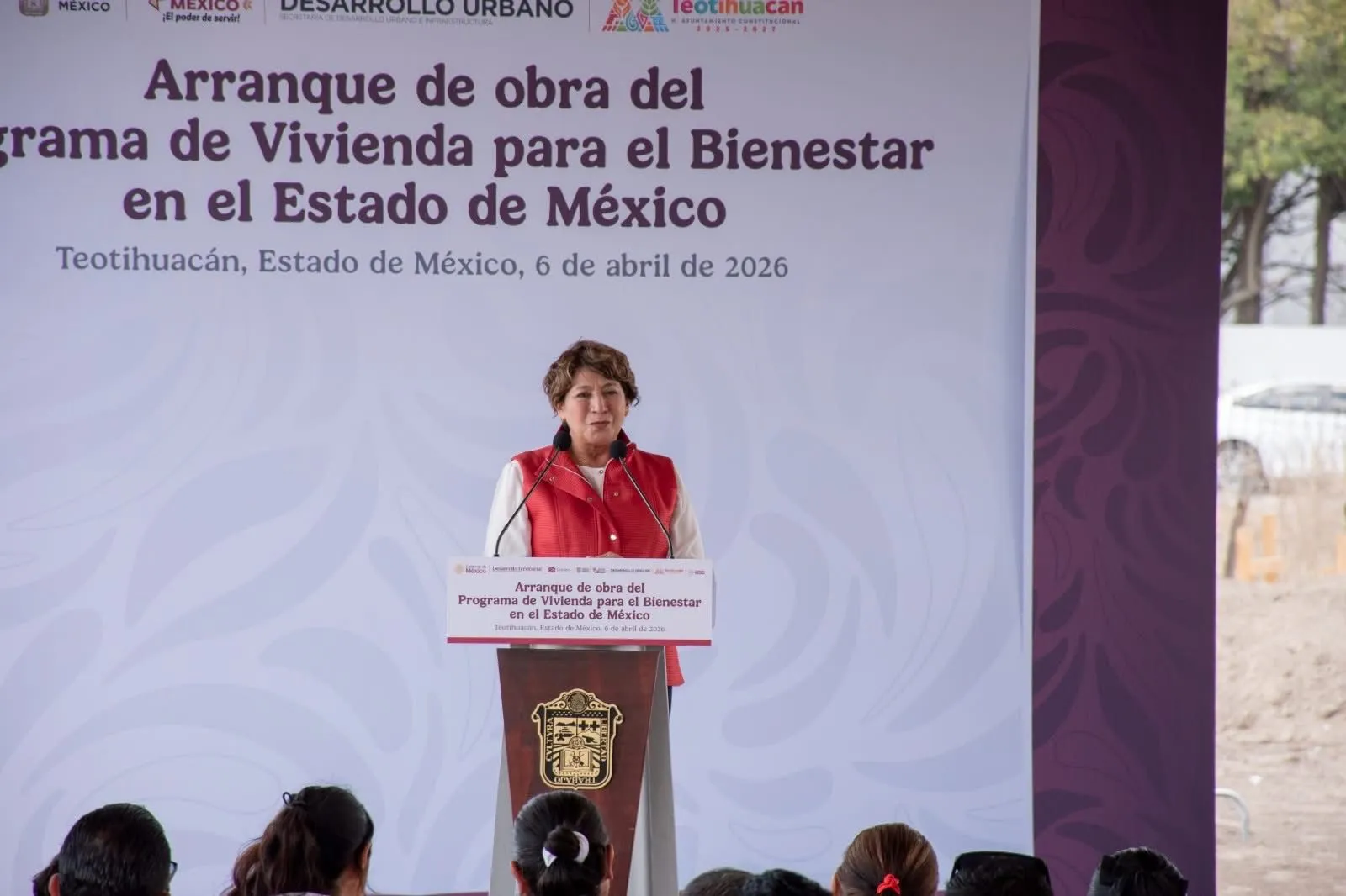 Dan arranque a viviendas del Bienestar en Teotihuacán